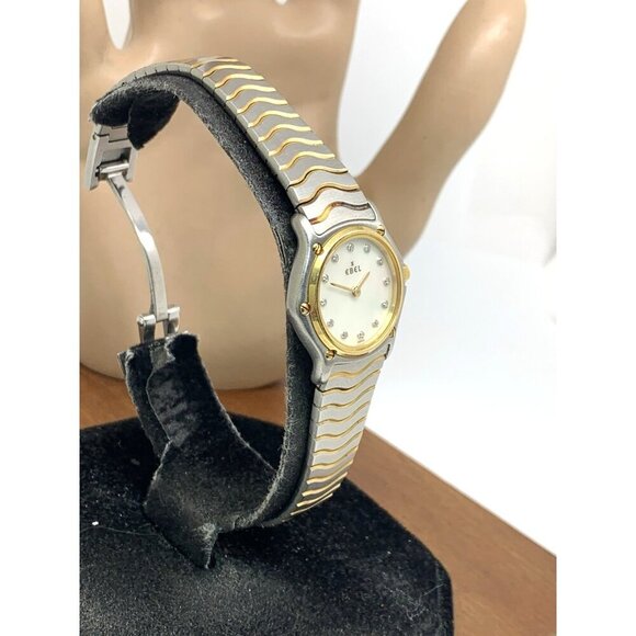 Ebel Women\'s Watch Swiss Quartz Diamond Mother of Pearl Dial Two Tone 18k Steel main image 12